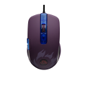 Lexip Madara Trackball Mus med 12 Knapper - Optisk - Kablet - Lilla