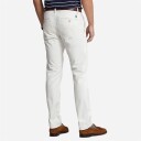 Washed Stretch Slim Fit Chino Pant Deckwash White