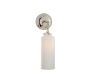 Visual Comfort Katie Small Cylinder Sconce Polished Nickel