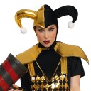 Fiestas Guirca Mørk Harlequin Dame Kostyme Small 79059