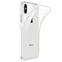 Antiskli iPhone XS Max TPU-deksel Gjennomsiktig
