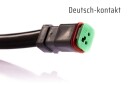 Lumen deutsch relésett 12 Volt med 2 stk. Deutsch kontakter