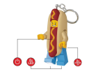 LEGO Iconic Hot Dog Man Nøkkelring med LED-lys