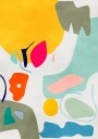 Landscape inspired cut out Plakat Plakat / 70x100cm