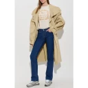 Re/Done Dame Topper Beige XS,