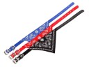 Hundehalsbånd med Bandana/Scarf L 35-44CM Velg farge