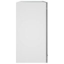 vidaXL Vegghengt glasskap gr? sonoma 60x31x60 cm konstruert tre