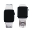 3mk Silikonreim til Apple Watch 42/44/45/49mm Hvit