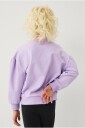 Ellos Collection   Collegegenser med puffermer   Lilla