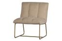 Woood Fie Loungestol - Sandfarget Fløyel Unoliving 1706423-01-0 1640127-01-0