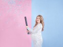 PartyDeco Konfettikanon Gender Reveal Blå