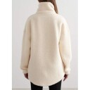 Aim'n Jakke Pile Jacket Hvit