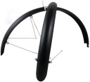 Mixbike Skjermsett Til Citybike 55mm Matt Sort