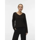 Vero Moda Dame Strikkevarer Brun XL,