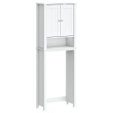  Baderomsskap over toalettet BERG hvit 60x27x164 5 cm heltre