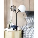 Bordlampe Twice - Messing