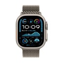 Apple Watch Ultra 2 GPS + Cellular 49mm Natural Titanium Case with Natural Titanium Milanese Loop   Small