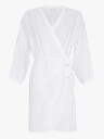 MSCH Copenhagen Mirilla 3/4 Wrap Dress Hvit XL