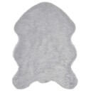 Faux Skinnmatte Tafalla Grå 80 x 120 cm Polyester