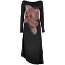 Desigual Dame Kjoler Svart S,
