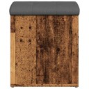 Oppbevaringsbenk gammelt tre 42x42x45 cm konstruert tre 8721158446077