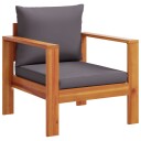  Hagesofastol med puter heltre akasie 367627