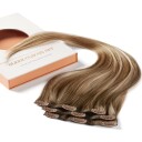 Rapunzel of Sweden Invisible Clip-ins Straight / Light Volume / 3 piec