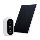 CONECTO OVERVÅKINGSKAMERA + SOLCELLEPANEL 3STK