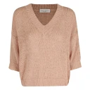 Roberto Collina, Dame, Strikkevarer, Beige, M,