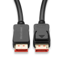 MicroConnect 1.5 m DisplayPort 1.4 Kabel 8K 60Hz Svart