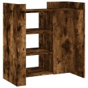  Skjenk røkt eik 73,5x35x75 cm konstruert tre 8721102805851