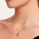 PD Paola Letter Necklace   Gold   A