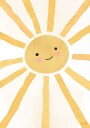 Happy Cheerful Sunshine Plakat Plakat / 50x70cm