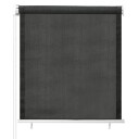 vidaXL Utendørs rullegardin 80x140 cm antrasitt