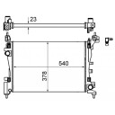 Radiator MAHLE ORIGINAL CR 1121 000S