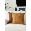 Chhatwal & Jonsson Jammu Putetrekk 60x60 cm Masala Yellow