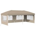  Pop up Festtelt 575 x 289 x 245 cm Krem