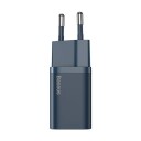 Baseus 20W Hurtiglader USB-C Blå Mobillader