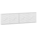 vidaXL Gabion med 5 mm Tråd og 5x5 cm Maske 200x10x50 cm