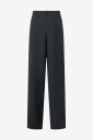 Mango Straight Fit Pleated Trousers   Black   36