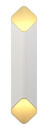 Astro Ako 600 Phase Vegglampe Matt Hvit/ Gull