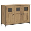 vidaXL Serviesskap Artisan eik 100 x 35 x 70 cm Konstruert tre