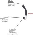 METZGER 2420093 Radiatorslange