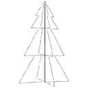 vidaXL Juletre kjegleform 200 LED innendørs og utendørs 98x120 cm