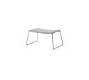 Cane-line Breeze skammel Taupe 72 x 36 cm Brun