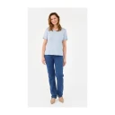 Brandtex Dame Jeans Blå L,