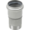 Blücher 50 mm X 1 1 2 Tommer Overgangsnippel Syrebestandig
