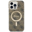 Guess Hardcase til iPhone 14 Pro Max 6,7" med MagSafe i Brun