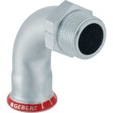 Geberit Mapress 42mm Galvanisert 90° Bend med Utvendige Gjenger