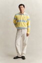 GANT Striped Rugger Yellow S